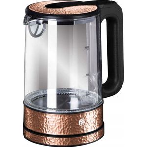 Berlinger Haus waterkoker 1,7 liter 2200W glas RVS roségoud