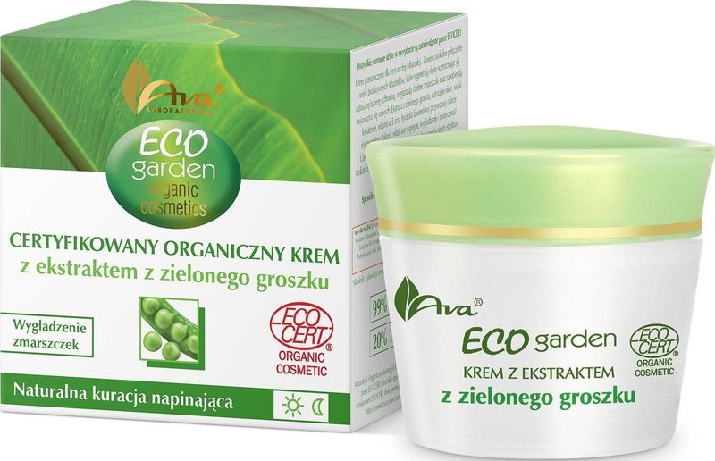Ava Alkotest Eco tuin Certyfikowany organisch crème met extract met zielonego groszku 50+ 50 ml