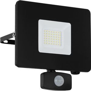Eglo Buitenwandlamp Zwart Faedo 3 30W Sensor