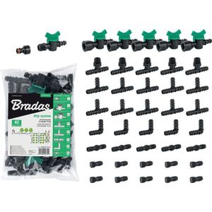 Bradas serie AKCESORIÓW voor LINII KROPLUJĄCEJ 16mm /42szt.