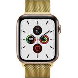 Crong Crong Milano Steel - band van RVS voor Apple Watch 42/44/45/49 mm (goud)