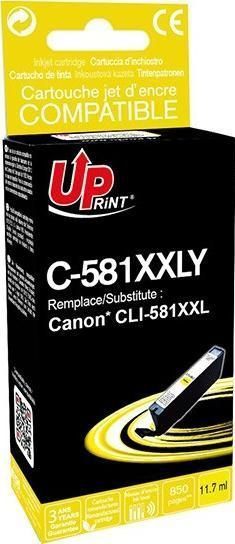 UPrint compatible ink / ink cartridge met CLI-581Y XXL, geel, 11.7ml, C-581XXLY, very high capacity, voor Canon PIXMA TR7550, TR8550, TS61