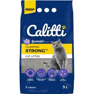 Calitti Strong Lavender - Bentoniet strooisel 5 l