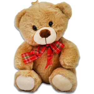 Deef teddybeer beige met kokardką VIC03926 39264