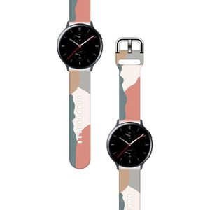 Hurtel Strap Moro band voor Samsung Galaxy Watch 46mm silokonowy band armband voor zegarka moro (15)
