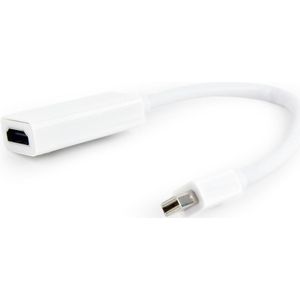 Gembird Mini DisplayPort naar HDMI adapterkabel wit 15 cm