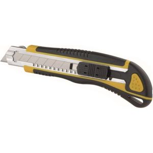 Dedra Knife 18 mm auto-exchanged blade handle rubber blade 1+4 (M9030)