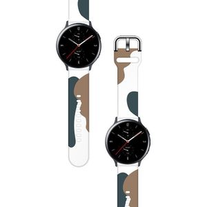 Hurtel Strap Moro band voor Samsung Galaxy Watch 46mm silokonowy band armband voor zegarka moro (1)