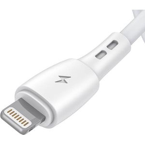 Vipfan USB to Lightning cable VFAN Racing X05, 3A, 3m (wit)