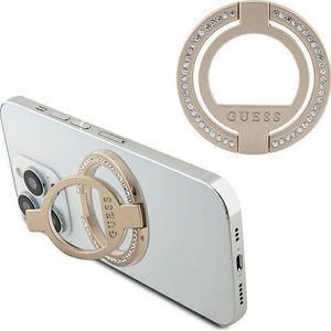 GUESS MagSafe Ring stand GUMRSALDGD goud/gold Rhinestone