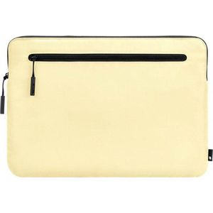 Incase Etui Compact Sleeve met Flight Nylon met Zip Tag voor MacBook Pro 13 inch & MacBook Air 13 inch - Lemon Custard