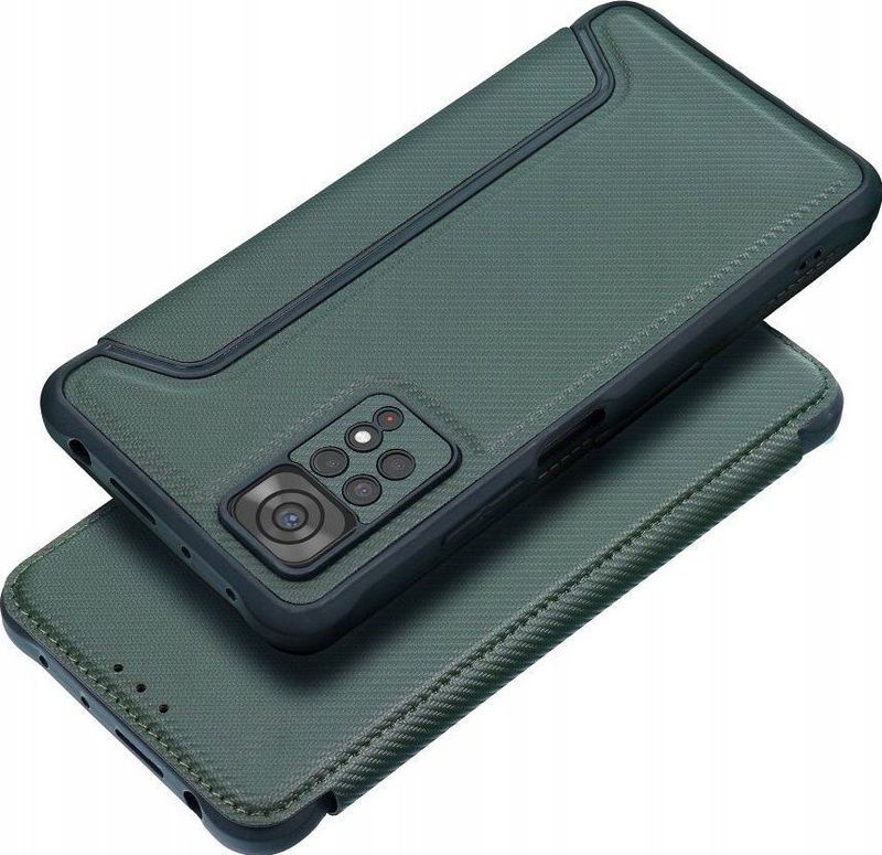 holster RAZOR Book voor XIAOMI Redmi Note 13 4G ciemnozielony