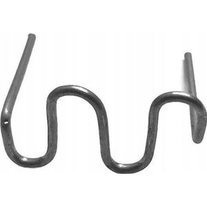 Dedra nietjes voor plastic type RS28, 0.8mm, hoog golf,100 stuks