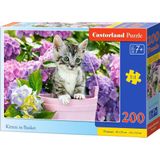 Castorland Kitten in Basket- 200pcs