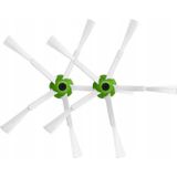 JETtools 2x borstel tandenborstel Boczna Czyszcząca 5-ramienna voor Irobot Roomba E5 E6 E7 I7 I7+