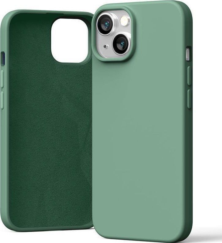 Mercury Silicone iPhone 16 Plus 6,7 inch groen /groen