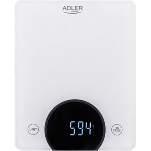 Adler Kitchen scale - up to 10kg - LED