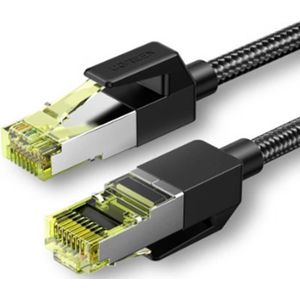 UGREEN Network cable NW150 Braid Ethernet RJ45 Cat 7 F/FTP 3m (zwart)