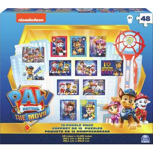 Spin Master Games PAW Patrol - Puzzelset met 12 puzzels