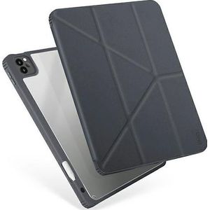 Uniq tablet hoes etui Moven iPad Pro 11 inch (2021) Antimicrobial grijs/charcoal grijs