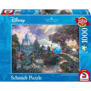 Schmidt Disney Princess - Cinderella/Assepoester Puzzel - 1000 stukjes