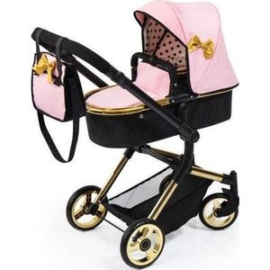 Bayer kinderwagen voor pop Vario roze-goud 18490AA