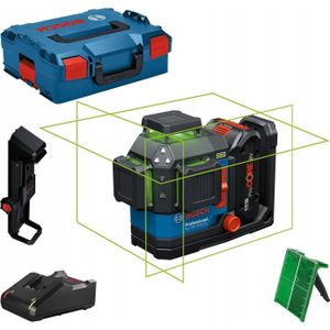 Bosch Laser krzyżowy GLL 18V-120-33 CG + 1x4.0Ah groen 35 m
