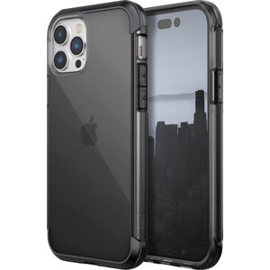 Raptic X-Doria Air Case etui iPhone 14 Pro Max gepantserd hoes zwart