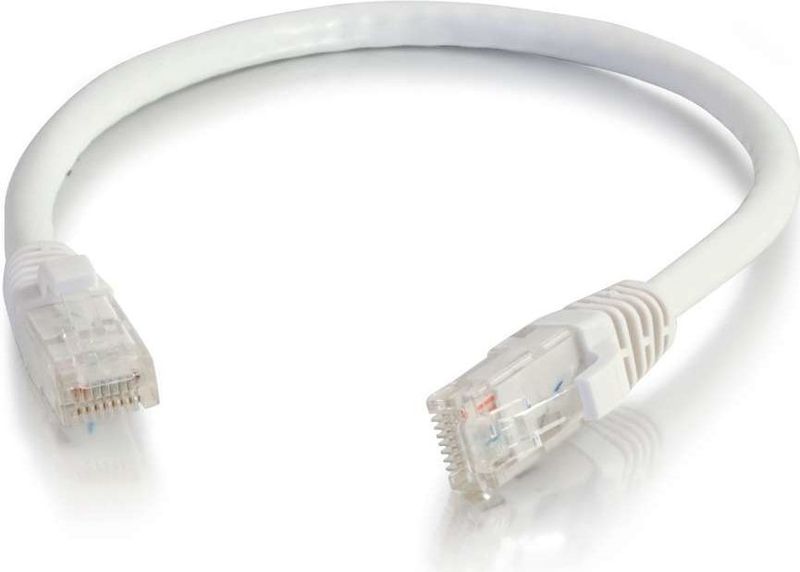 C2G 5m Cat6 Booted Unshielded (UTP) netwerkpatchkabel - wit