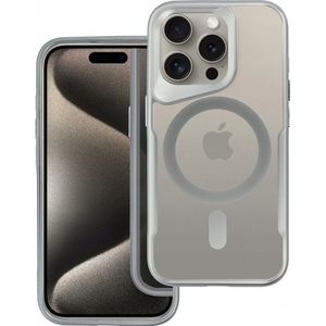 tas ERGOFIT NEWZONE kompatybilny met MagSafe voor IPHONE 15 PRO zilver