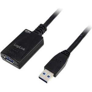 LogiLink USB3.0 Repeater Cable - USB extender - USB, USB 2.0, USB 3.0