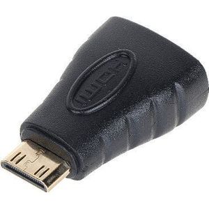 Cabletech Adapter AV metłącze HDMI gniazdo-wtyk mini HDMI pozłacany