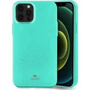 Mercury Etui Jelly Case voor iPhone 14 Pro Max 6,7 inch munt/mint