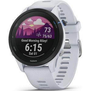 Garmin Forerunner 255 Music steenwit/zwart