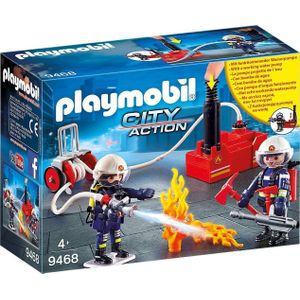 PLAYMOBIL City Action Brandweer ladderwagen - 9463