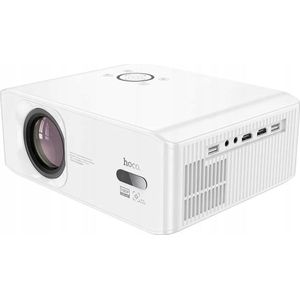 Hoco projector projector met systeem Android Wi-Fi Bluetooth 1080P DT3 wit