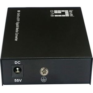 LevelOne GVT-2016 Netwerk Media Converter - 1000 Mbit/s - Zwart