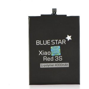 batterij batterij voor Xiaomi Redmi 3/3S/3X/4X (BM47) 4000 mAh Li-Ion blauw Star