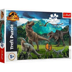 Trefl puzzel 100 elements Dinosaurs Jurassic Park