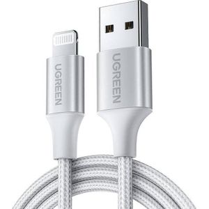UGREEN Kabel USB USB-A - Lightning 1.5 m zilver (UGR1458)