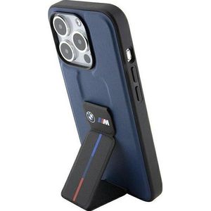 BMW BMHCP15LGSPBIV iPhone 15 Pro 6.1 inch marineblauw/marine hardcase M Grip Stand Bicolor NoSize