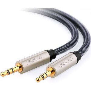 UGREEN 10604 audio kabel 2 m 3.5mm Zwart