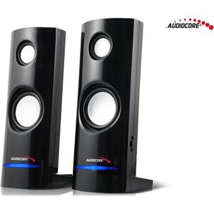Audiocore AC860 luidspreker 2-weg 4 W zwart Wired