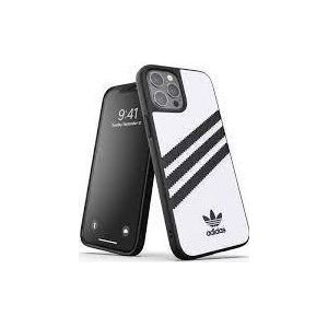 adidas OR Moulded Case PU iPhone 12 Pro Max wit-zwart/wit-zwart 42239