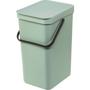 Brabantia Sort & Go afvalemmer Jade groen 16 L