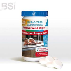 BSI langwerkende zwembad chloortabletten - 1 KG - tabletten van 20 gram