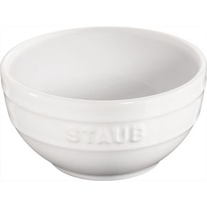 Staub SERVING Round bowl 12 cm, wit