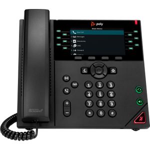 HP VVX 450 12-lijns IP-telefoon met PoE-ondersteuning