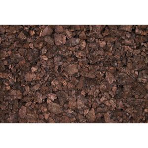 Trixie Achter-/Zijwand - Zwart Kurk - Voor Terrarium - Natuurlijk Geperst