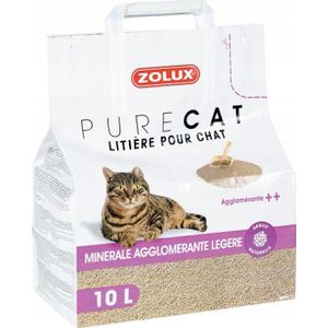 Zolux kattenbakvulling PureCat natuurlijk 10 l